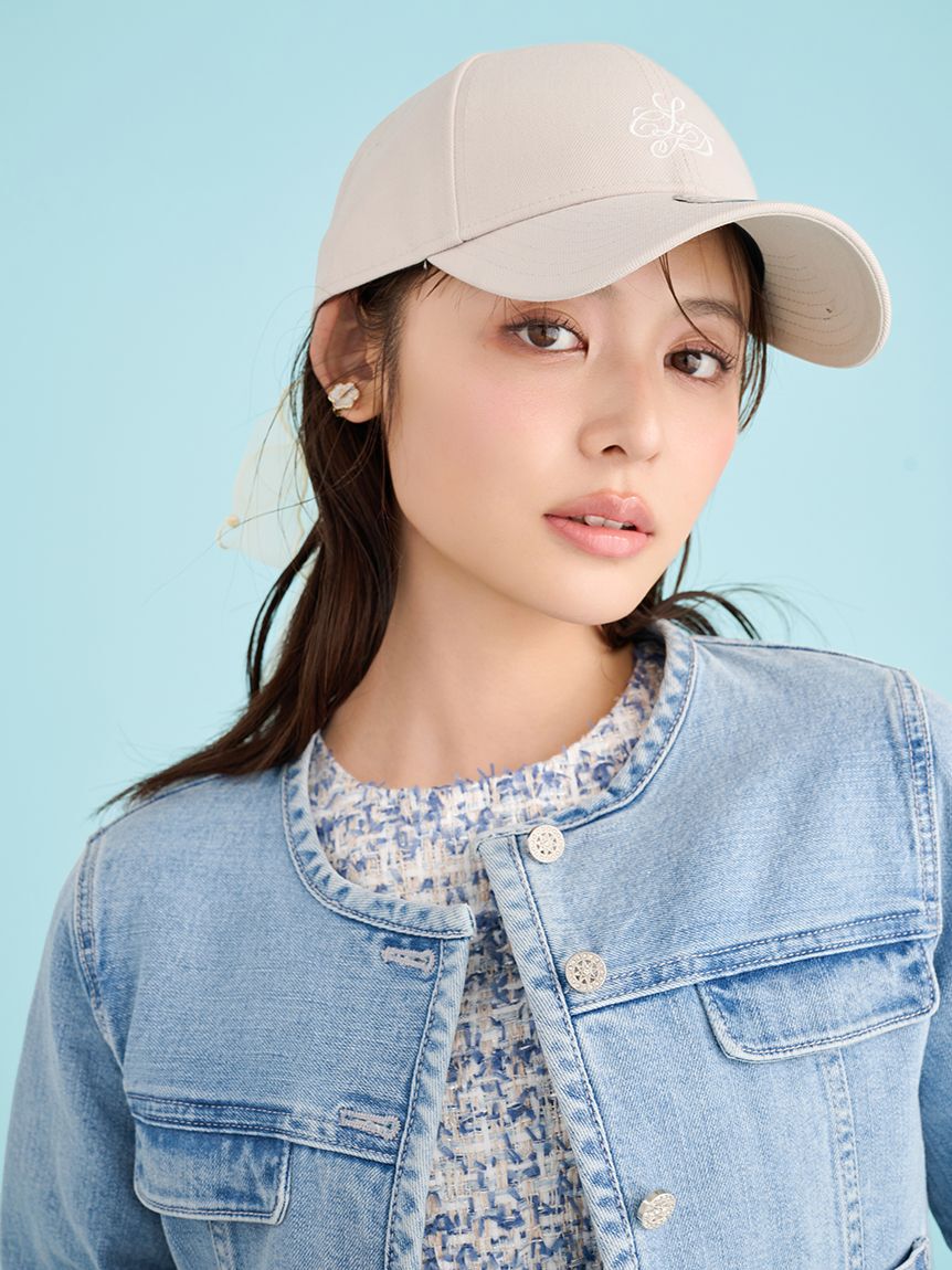 CELFORD「ノーカラーデニムジャケット」|デニムジャケット|