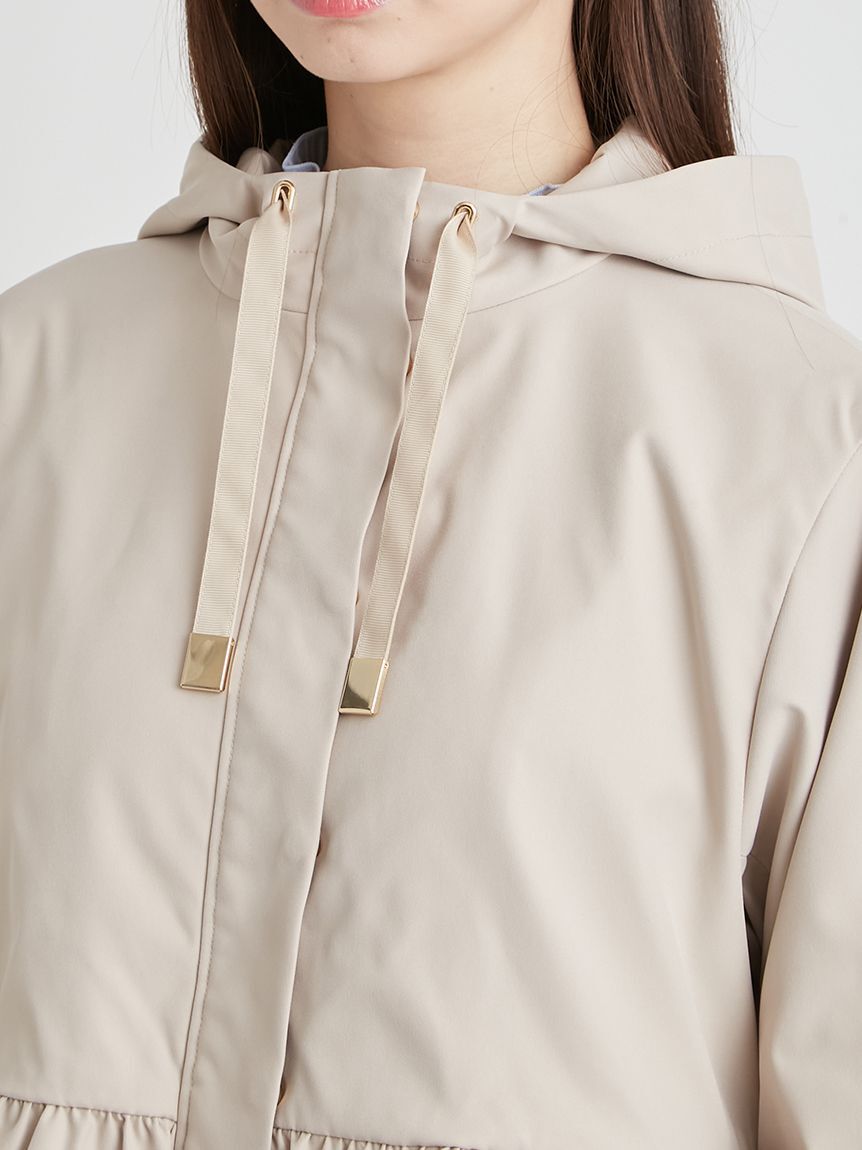 CELFORD「【UVカット】ティアードフリル撥水ブルゾン」|ブルゾン・スタジャン|