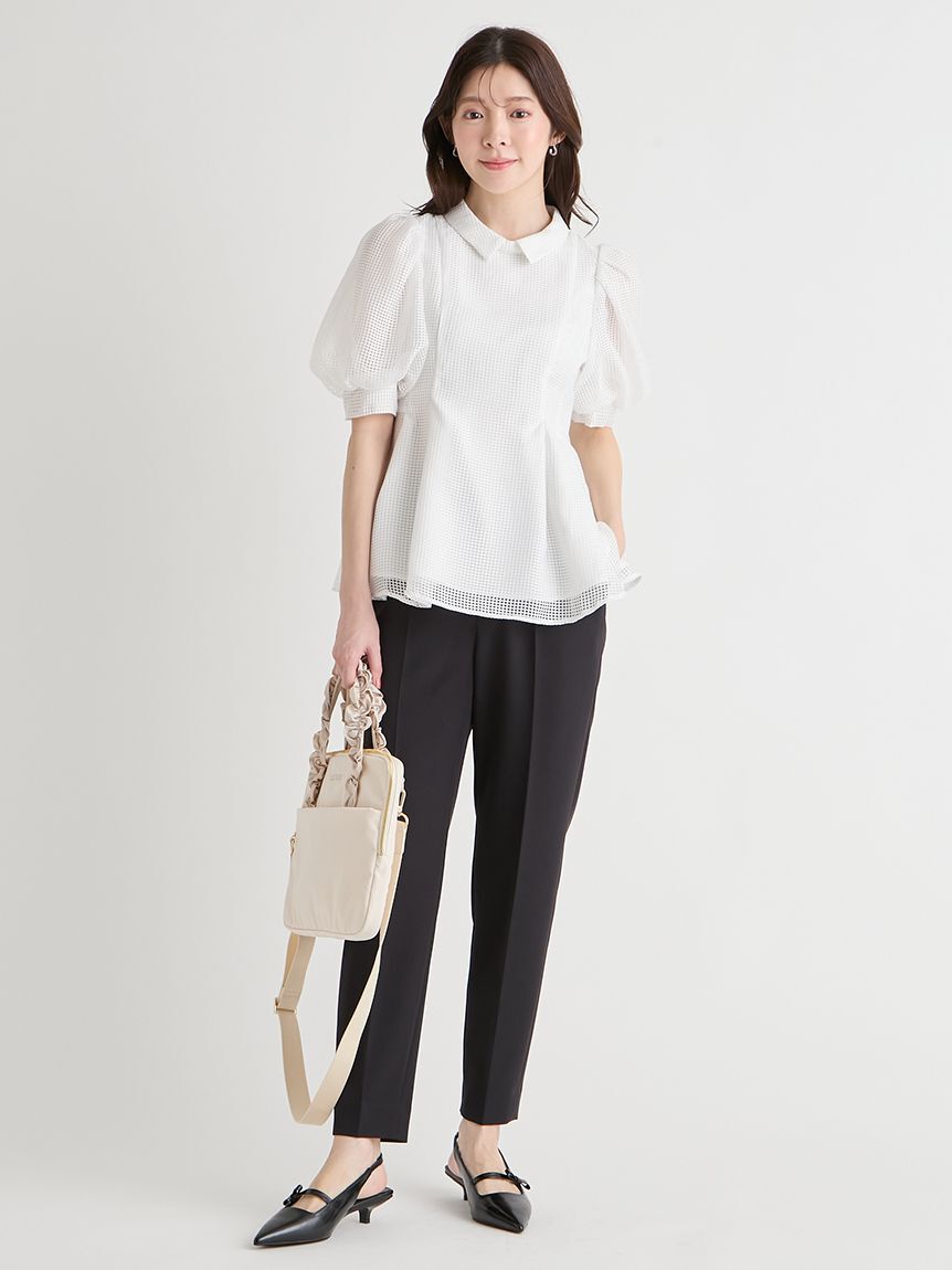 CELFORD「【洗える】テーパードパンツ」|チノ|