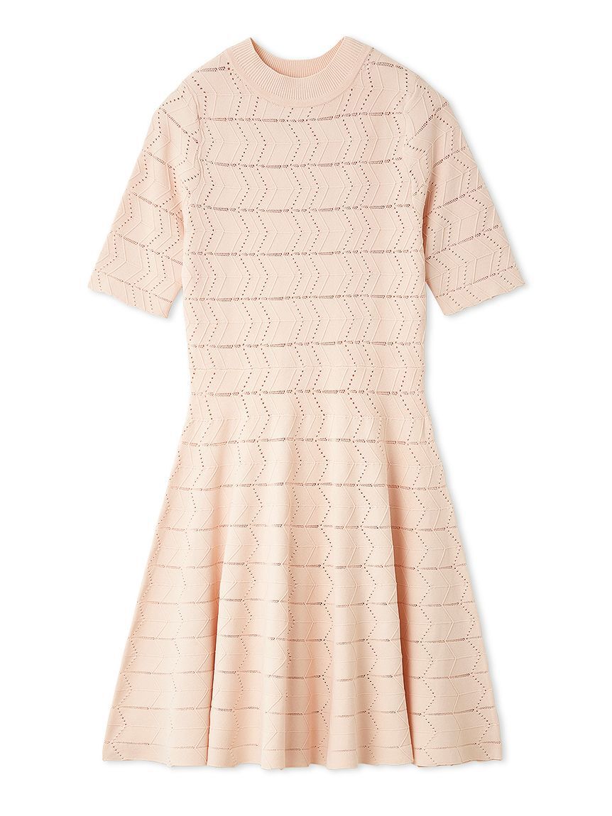 CELFORD「【洗える】アイレット柄ミニワンピース」|ワンピース|LPNK