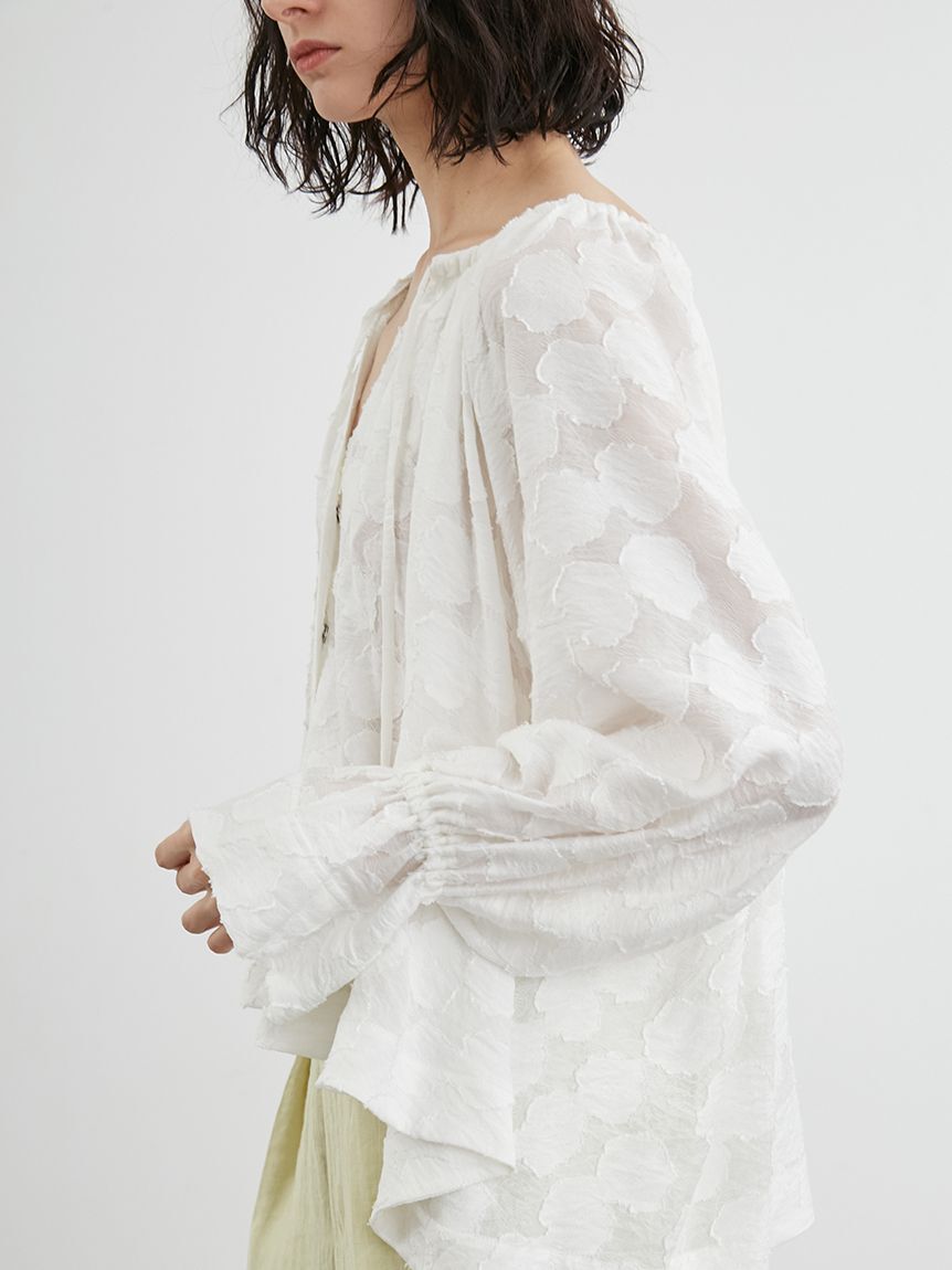 styling/「カットジャガード2WAYブラウス」|シャツ・ブラウス|