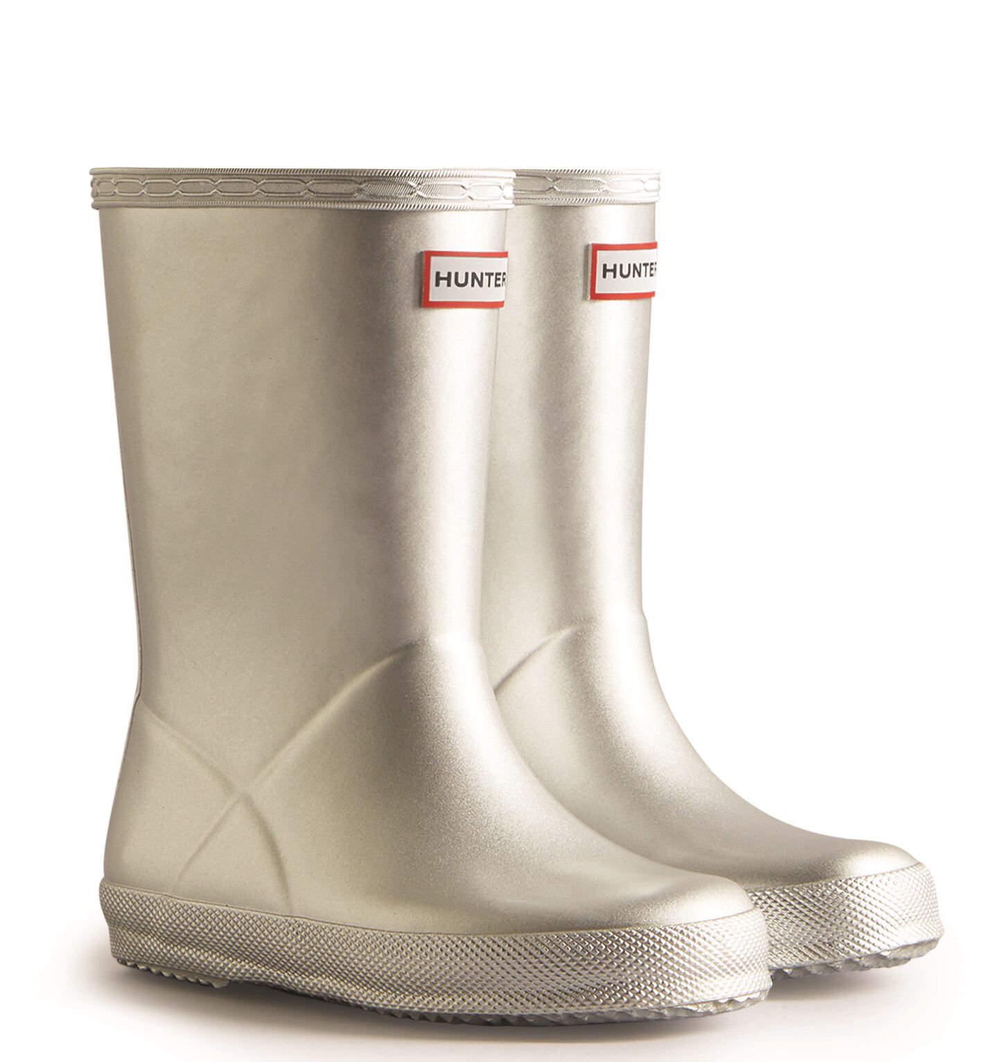 HUNTER「【キッズ】ファーストクラシックメタル」|レインシューズ|SIL