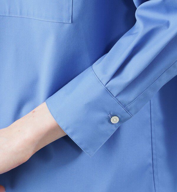 MACKINTOSH PHILOSOPHY「フライフロントクロップドシャツ」|シャツ・ブラウス|