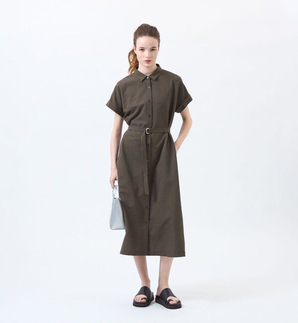 MACKINTOSH PHILOSOPHY「サマーサッカーシャツワンピース」|ワンピース|