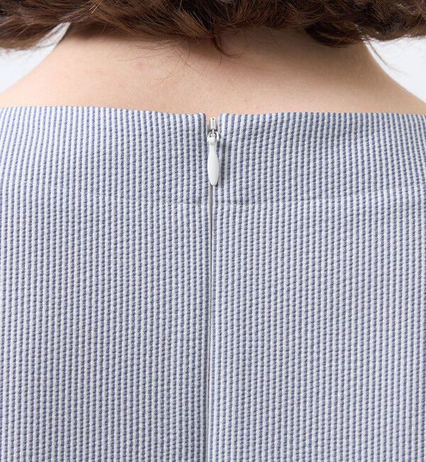 MACKINTOSH PHILOSOPHY「サマーサッカーパフスリーブブラウス」|シャツ・ブラウス|