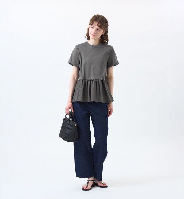 MACKINTOSH PHILOSOPHY「ペプラムコンビカットソー」|Tシャツ・カットソー|