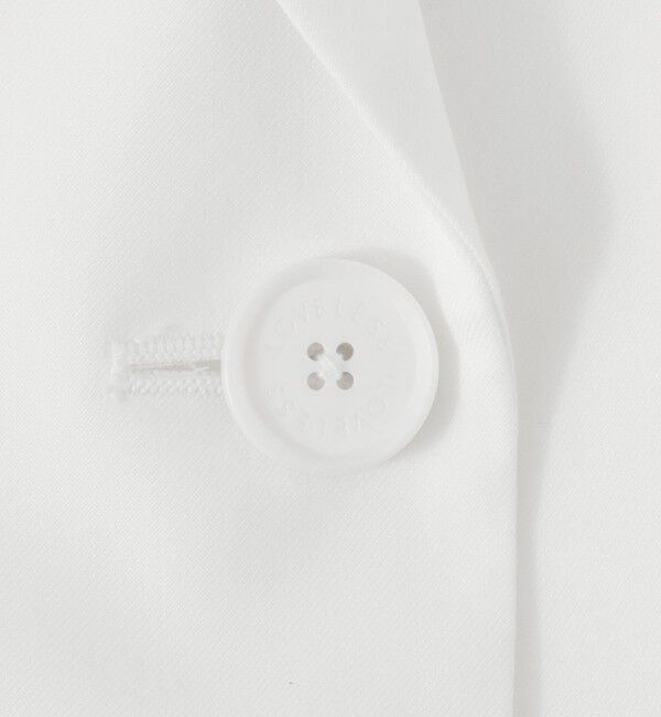  「【ウォッシャブル/セットアップ対応】ハーフスリーブシングルジャケット」|テーラードジャケット|