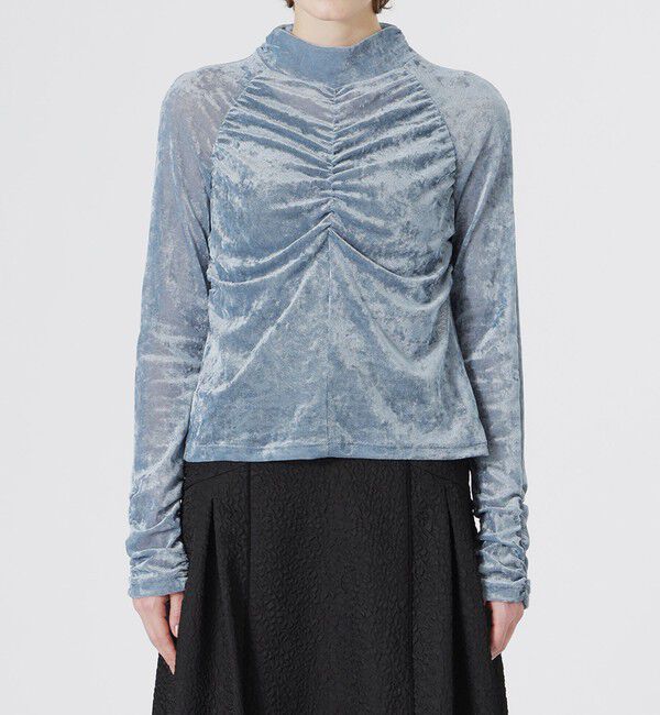  「シアーベロアプルオーバー」|Tシャツ・カットソー|