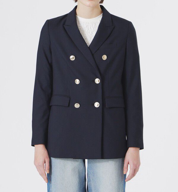  「ダブルブレストブレザー」|テーラードジャケット|