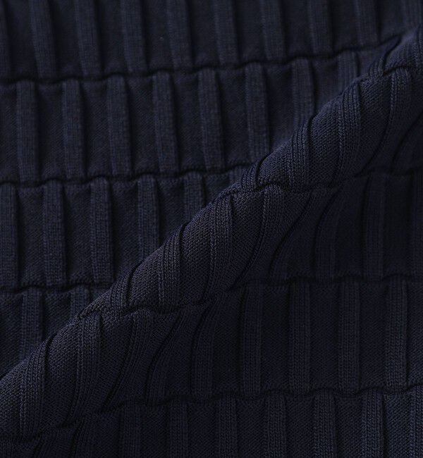  「スカーフコンビカットアウトニット」|Tシャツ・カットソー|