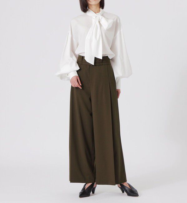  「ダブルループワイドパンツ」|その他|