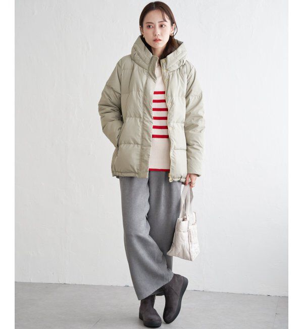 ikka「バックスリットボーダーニットプルオーバー」|ニット・セーター|