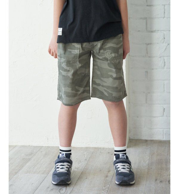 ikka kids「軽量ストレッチリップハーフパンツ（120~160cm）」|その他|