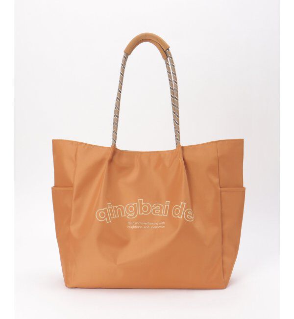 ikka「撥水ロゴ入りビッグトートバッグ」|その他|