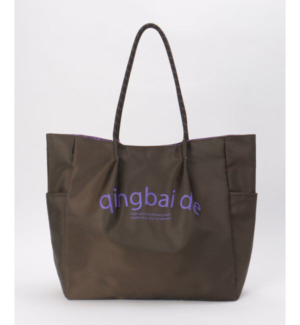 ikka「撥水ロゴ入りビッグトートバッグ」|その他|