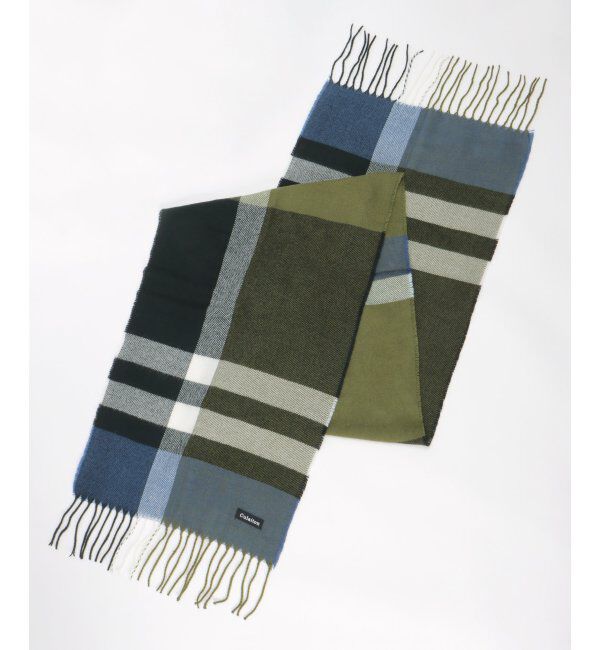 ikka「【抗菌防臭】チェックマフラー」|マフラー|