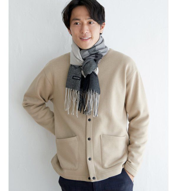 ikka「【抗菌防臭】チェックマフラー」|マフラー|