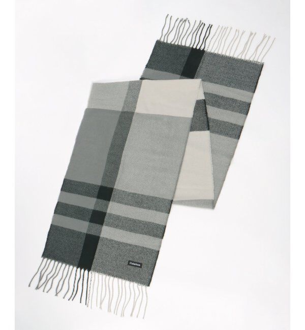 ikka「【抗菌防臭】チェックマフラー」|マフラー|