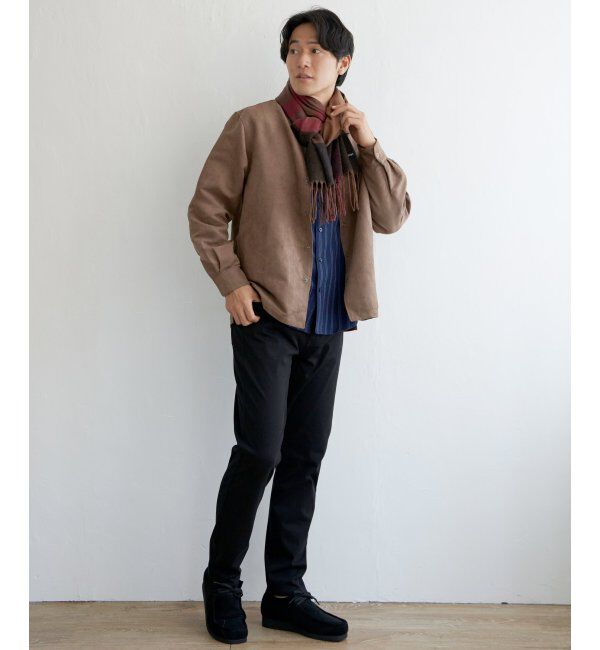 ikka「【抗菌防臭】チェックマフラー」|マフラー|