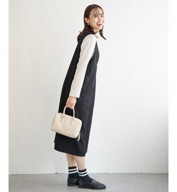 ikka「【2点セット】ジャンパースカートセット」|ワンピース|