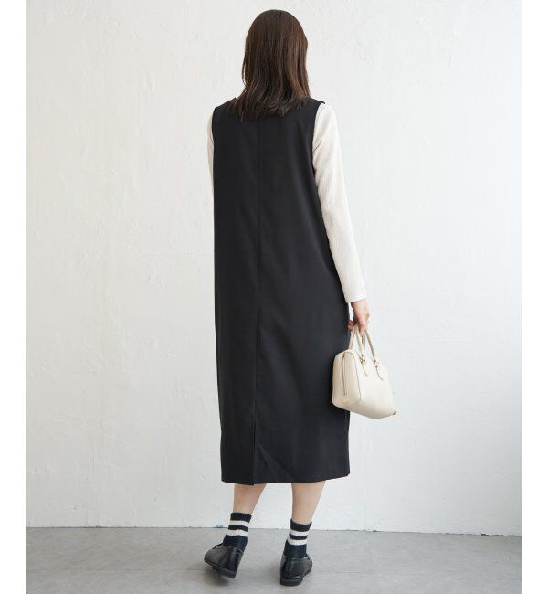 ikka「【2点セット】ジャンパースカートセット」|ワンピース|