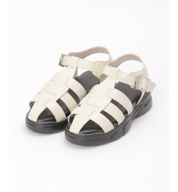 ikka「【雑誌InRed5月号掲載】グルカ厚底サンダル」|その他|