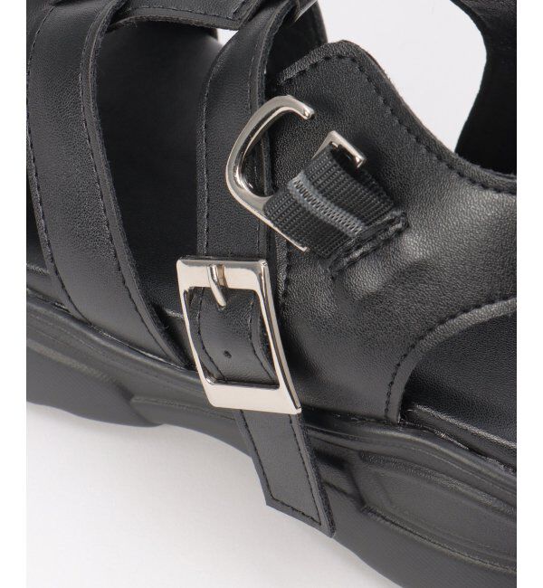 ikka「【雑誌InRed5月号掲載】グルカ厚底サンダル」|その他|