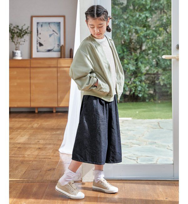 ikka kids「【親子コーデ】シアーリブブルゾン（110~160cm）」|その他|