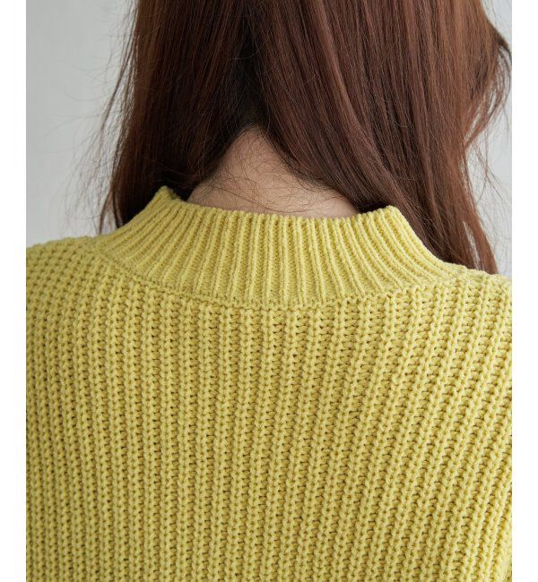 Lbc with Life「マットモール畦ニットプルオーバー」|カーディガン|