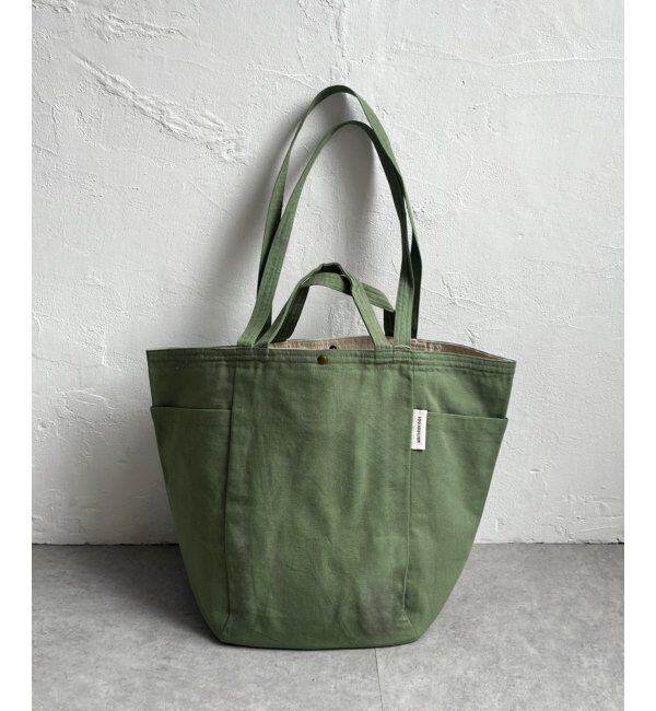 Lbc with Life「2WAY 無地トートバッグ25」|その他|ダークグリーン