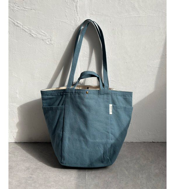 Lbc with Life「2WAY 無地トートバッグ25」|その他|スティールブルー