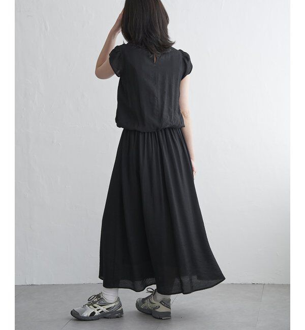 VENCE share style「RNオーガンプチハイネックワンピース」|ワンピース|