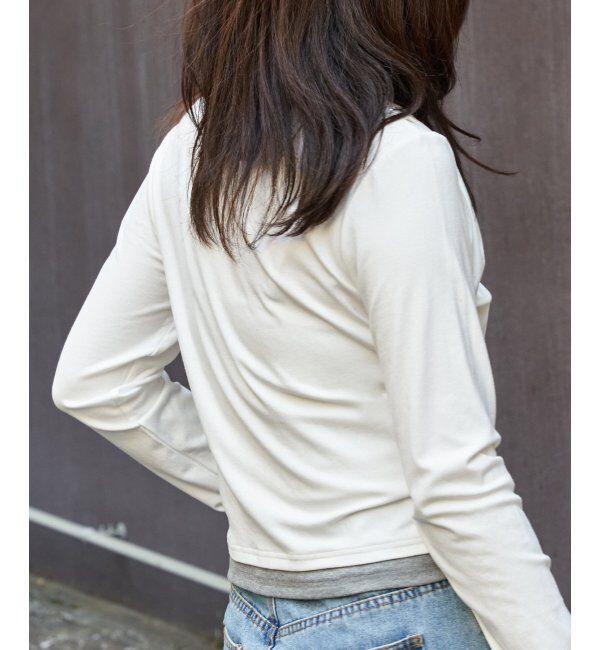 VENCE share style「レイヤードカシュクールプルオーバー」|その他|