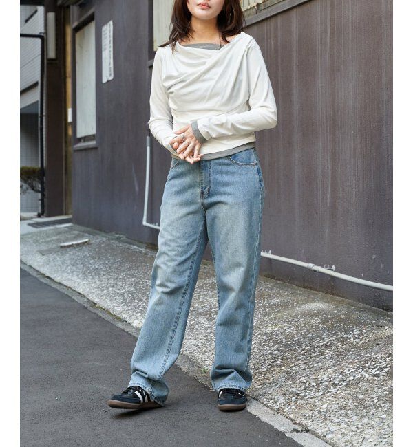 VENCE share style「レイヤードカシュクールプルオーバー」|その他|