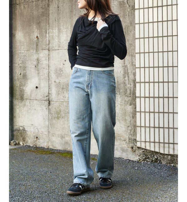 VENCE share style「レイヤードカシュクールプルオーバー」|その他|