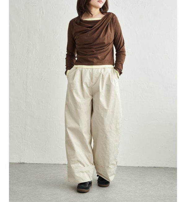 VENCE share style「レイヤードカシュクールプルオーバー」|その他|