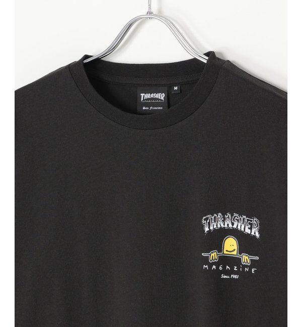 VENCE share style「THRASHER スラッシャー マークゴンザレスロゴＴシャツ」|Tシャツ・カットソー|