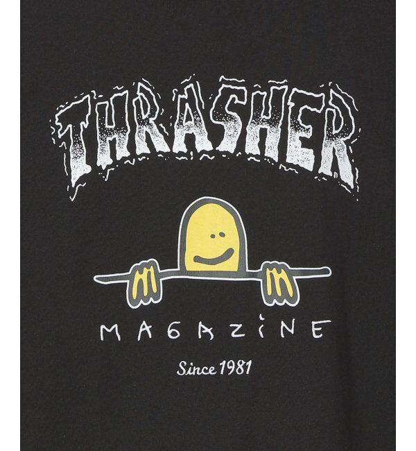 VENCE share style「THRASHER スラッシャー マークゴンザレスロゴＴシャツ」|Tシャツ・カットソー|