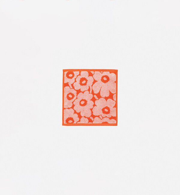 Marimekko「【日本限定】Mini Unikko ミニタオル 26&times;26cm」|タオル|レッド