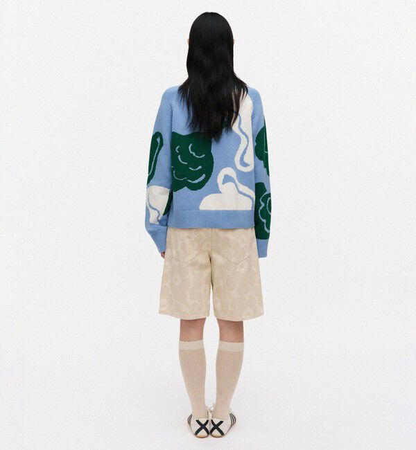 Marimekko「Maridenim Marssi Unikko ショートパンツ」|チノ|