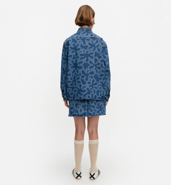 Marimekko「Maridenim Vaihe Kukka シャツ」|シャツ・ブラウス|