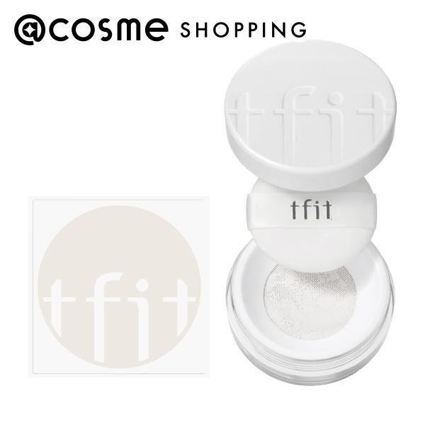  「tfit トランスルーセントセットフィニッシングパウダー 01 ホワイト 本体 (7g)」|フェイスパウダー|その他