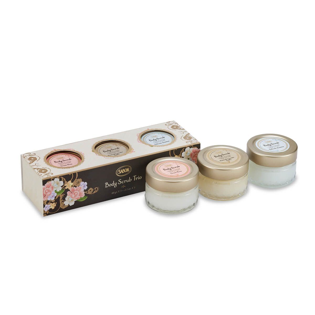 SABON「スクラブギフト　トリニティ」|マッサージ・ボディスクラブ|