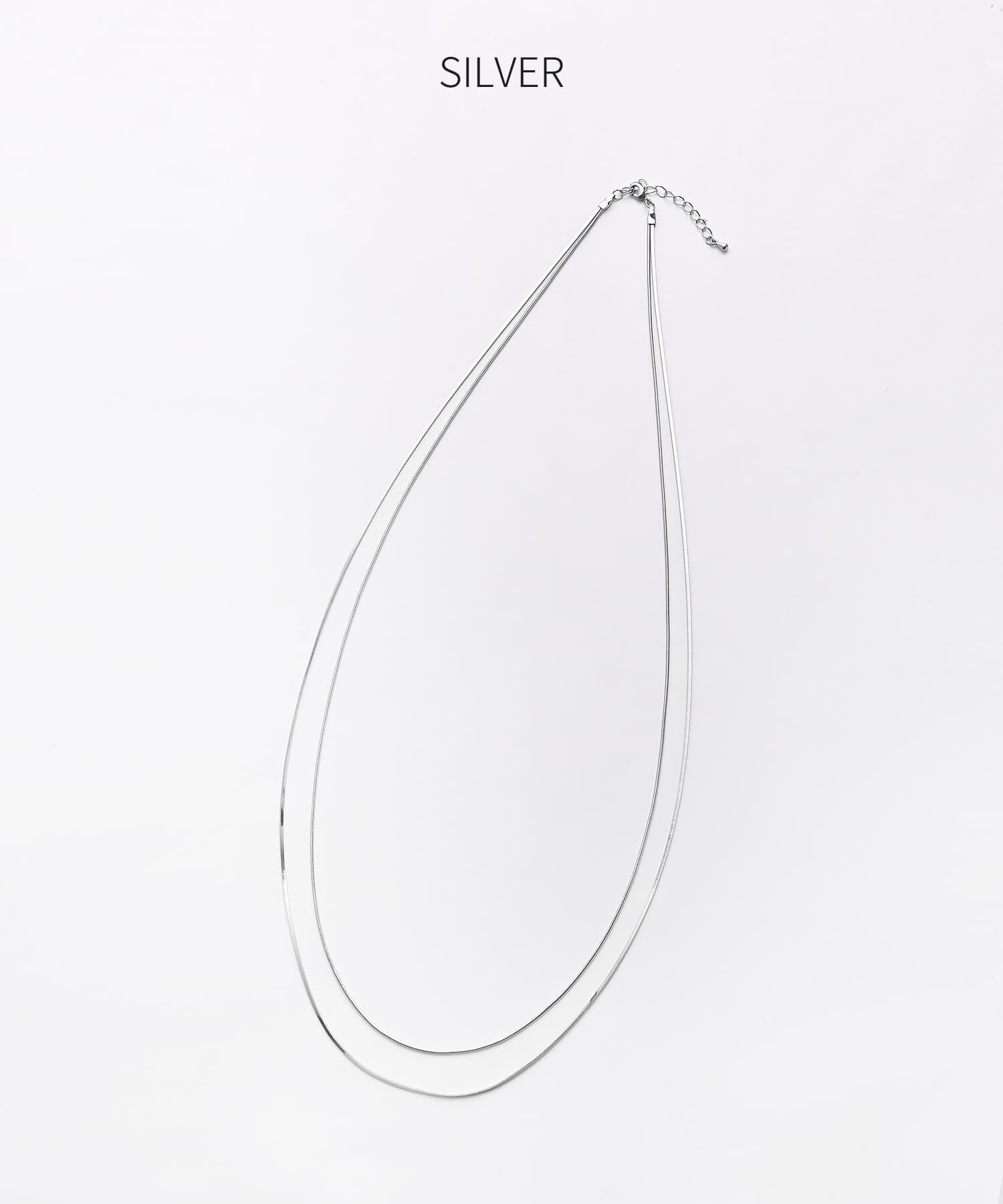 STYLE DELI「ベーシック２連ロングネックレス」|ネックレス|