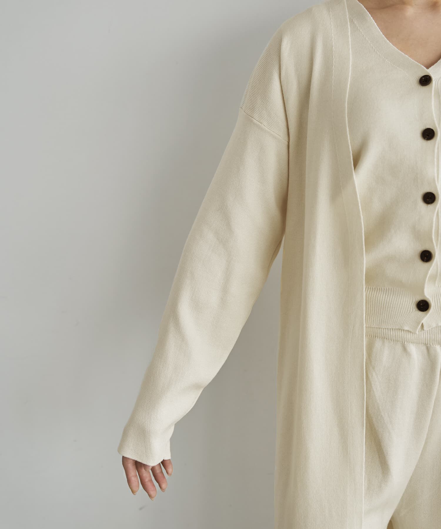 STYLE DELI「【DELI by】スムースニット３ピースセット」|カーディガン|