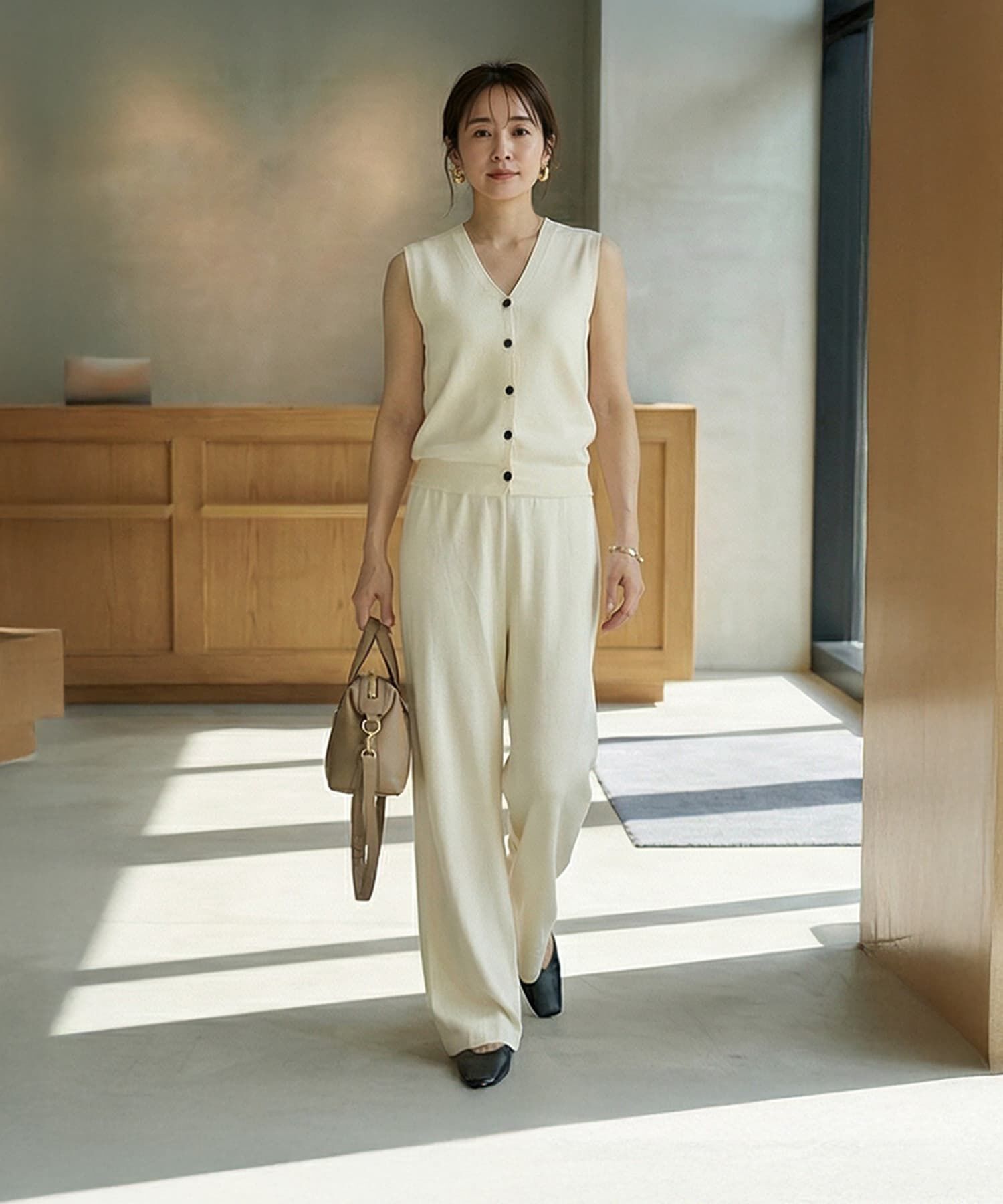 STYLE DELI「【DELI by】スムースニット３ピースセット」|カーディガン|