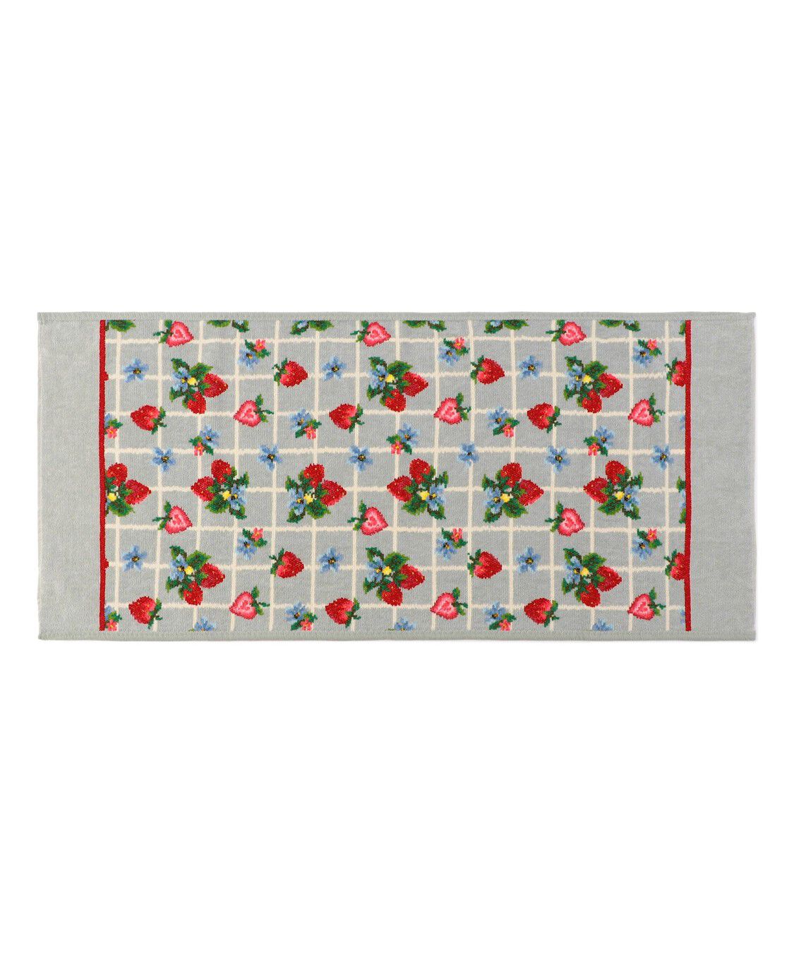 FEILER「ストロベリーフィールドプティ　ハンドタオル」|タオル|シルバーグレー