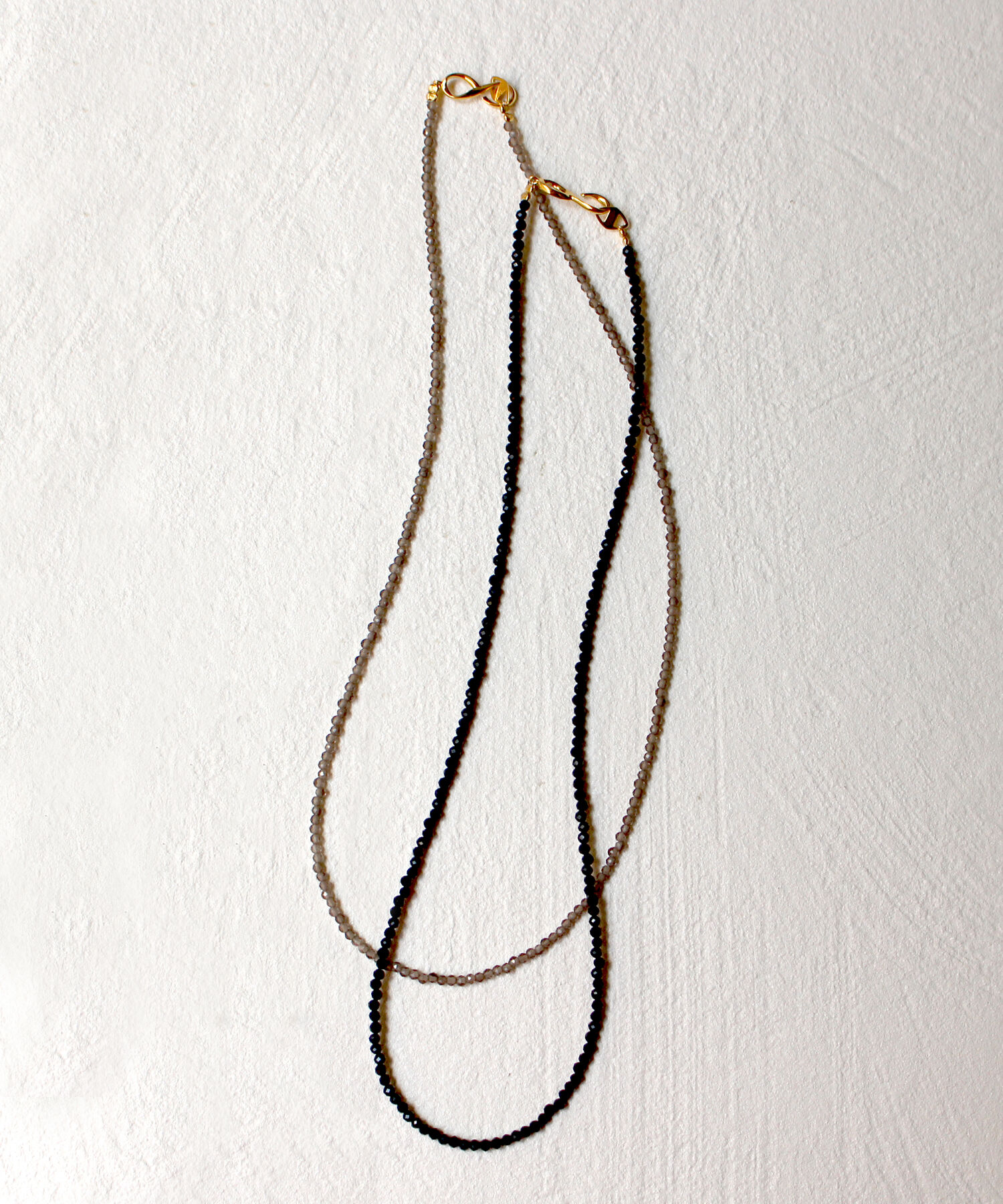 JUPITER「天然石ビーズネックレス/金属アレルギー対応/ニッケルフリー　オニキス」|ネックレス|