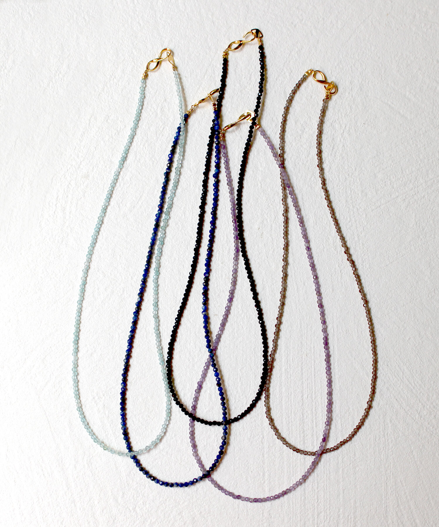 JUPITER「天然石ビーズネックレス/金属アレルギー対応/ニッケルフリー　ラピスラズリ」|ネックレス|