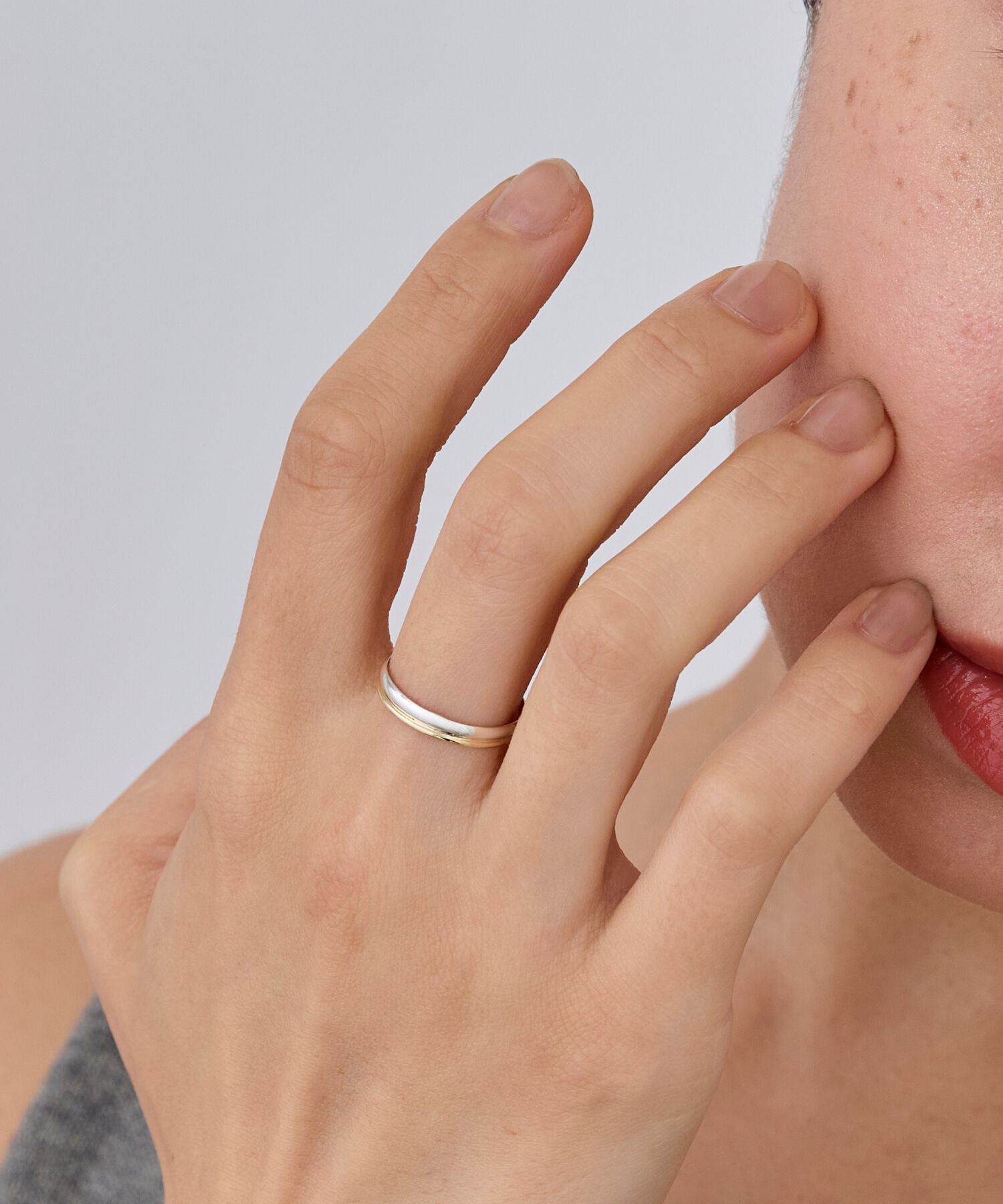 JUPITER「【SV＆K10】コンビカラーリング/11号・13号」|リング|